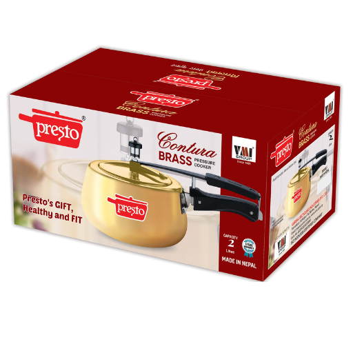 Presto "Brass Contura Inner Lid 2 ltr Pressure Cooker"