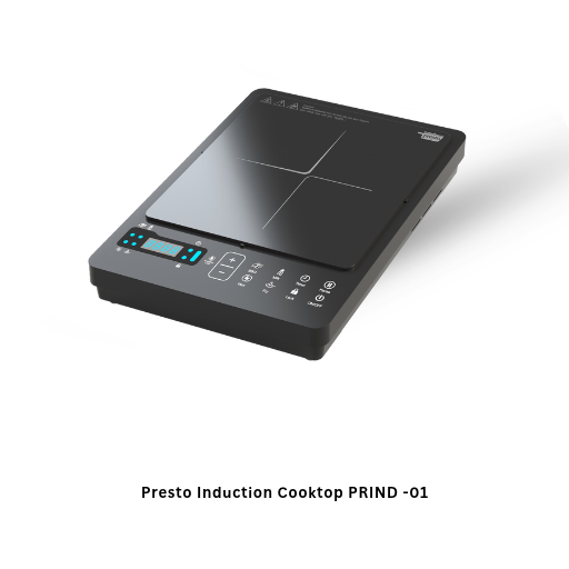 Presto Induction Cooktop - (Black, Touch Panel) 2000 Watt