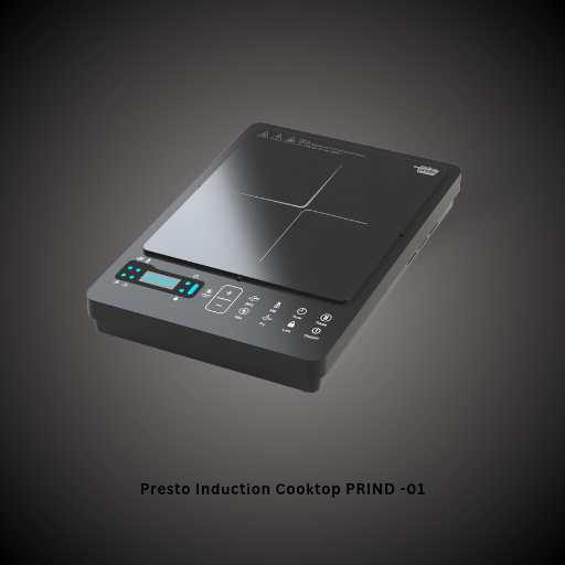Presto Induction Cooktop - (Black, Touch Panel) 2000 Watt